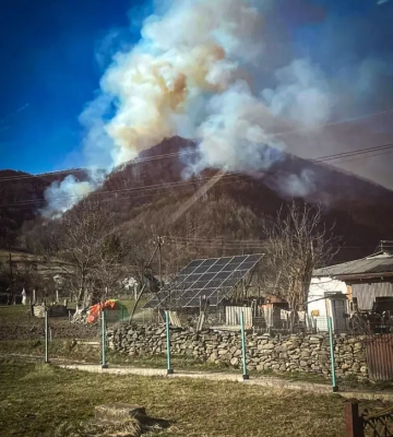 За вихідні на Закарпатті ліквідовано три загорання лісової підстилки