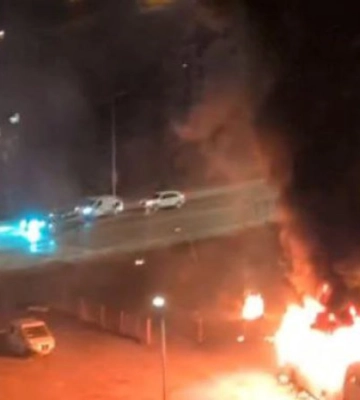 У Львові пролунав вибух: загорівся автобус