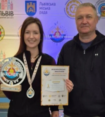 Лучниця з Нової Каховки стала переможницею всеукраїнських змагань