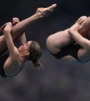 У Києві пройшов чемпіонат України зі стрибків у воду