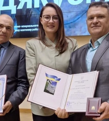 У Києві нагородили працівників Херсонського водоканалу