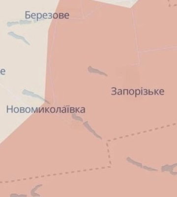 Сили оборони відкинули противника поблизу Березового на Дніпропетровщині. Ворог просунувся на Донеччині, - DeepState. МАПА