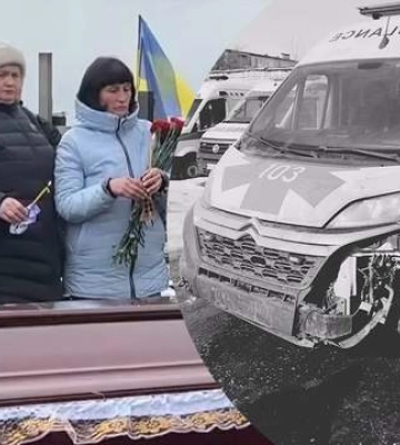 "Герой среди нас": Харьков попрощался с медиком, которого Россия убила прямо в скорой