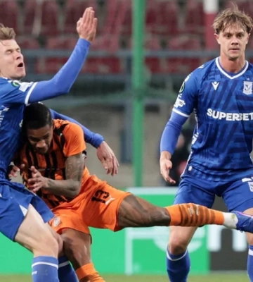 Рикошеты и сомнительная игра. Шахтер уступил леху и прошел в четвертьфинал Лиги конференций