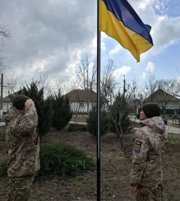 У Вилковому відкрили Алею Пам’яті на честь захисників, які загинули за свободу України