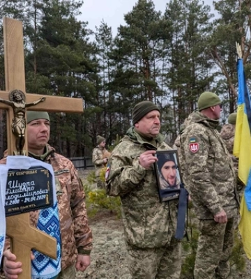 Вважався зниклим майже два роки: на Волині попрощалися з 23-річним Героєм Дмитром Шудрою 