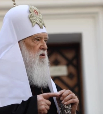 Похорон патріарха Філарета запланований на 22 березня у Володимирському соборі