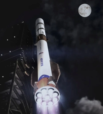 Безос будує хмарне місто: Навіщо Blue Origin 51 600 ШІ-супутників на орбіті?