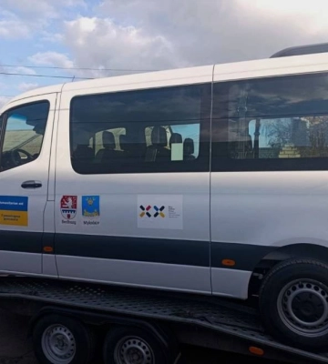 Миколаїв отримав автомобіль для перевезення людей з інвалідністю від німецького міста Бедбург