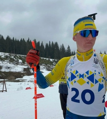 Спортсмен з Волині здобув срібло чемпіонату України з біатлону
