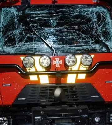 У Сумах росіяни атакували авто рятувальників