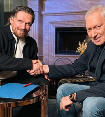 Усик стал первым вице-президентом ФК Полесье — боксер будет заниматься «реформой судейства» в Украине