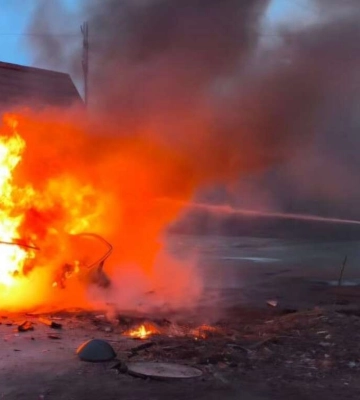 Загинули дві людини: ворог вдарив безпілотниками та артилерією по Дніпропетровщині