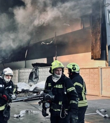 Рятувальники ліквідували масштабну пожежу на Київщині