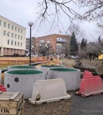 У Полтаві відновлюють аварійний колектор