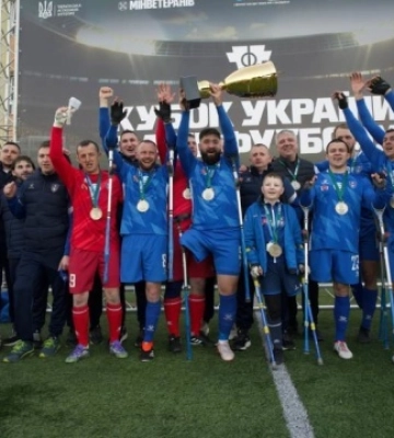 Команда «Покрова АМП» виграла прем’єрний Кубок України з ампфутболу