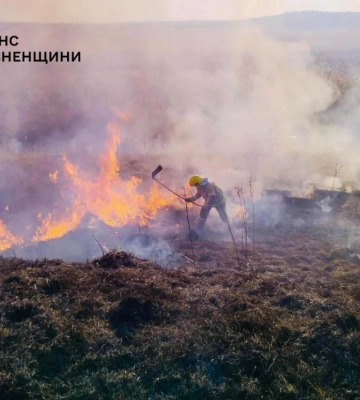 За минулу добу в рятувальники Рівненщини ліквідували 26 пожеж