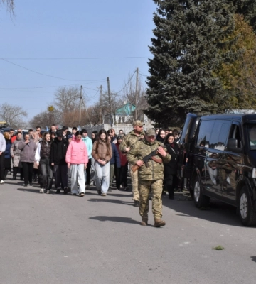 Загинув у жовтні 2025 року: на Волині відбулось прощання із захисником Тарасом Шавлаєм