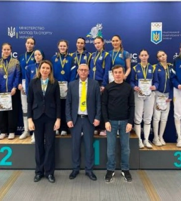 Спортсмени Миколаївщини – переможці та призери чемпіонату України з фехтування U-23