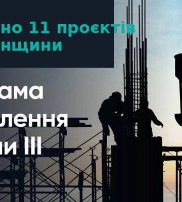 Рівненщина отримає кошти на реалізацію 11 проєктів