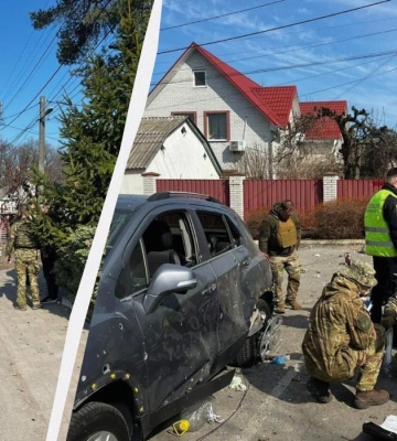 Теракт в Буче: в городе прогремели два взрыва, пострадали полицейские