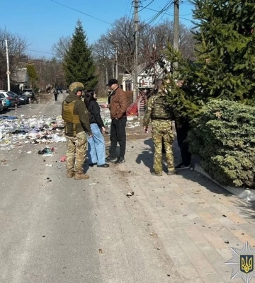 Теракт в Буче: в городе прогремели два взрыва, пострадали полицейские