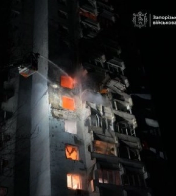 Ворог завдав комбінованого удару по Запоріжжю: одна людина загинула, п’ять - поранені. ФОТОрепортаж