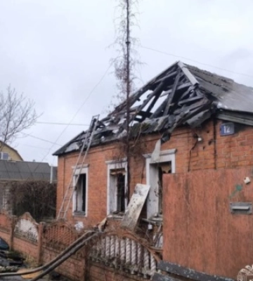 На Харківщині унаслідок російських ударів загинув чоловік. Постраждали троє людей
