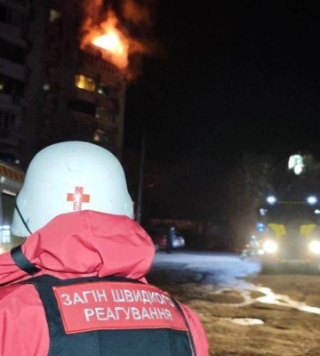 Запоріжжя: внаслідок комбінованого російського удару по місту загинула людина