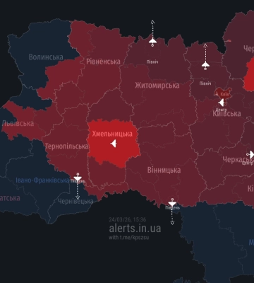 Табун дронів долетів до Золочівського району. На Львівщині оголошено повітряну тривогу