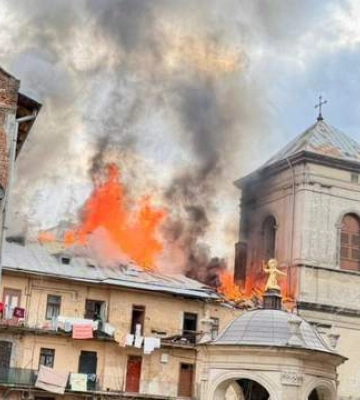 В центре Львова произошел прилет БпЛА