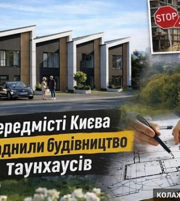На Київщині забудовникам стане складніше будувати таунхауси: діють нові правила