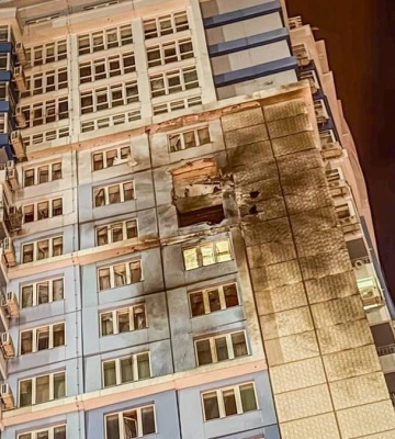 Пожары и разрушения в результате массированной ночной атаки вражеских БПЛА в трёх районах Одессы — ГВА