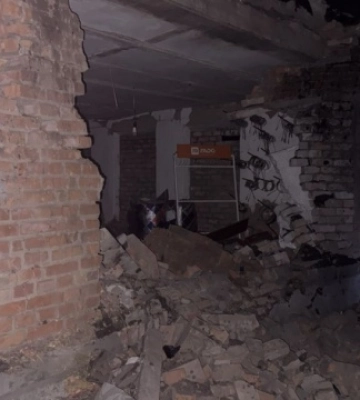 Пошкоджені магазини та 20 будинків: у Полтаві показали наслідки вчорашньої атаки