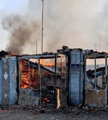 Війська РФ атакували дронами пожежне депо на Сумщині