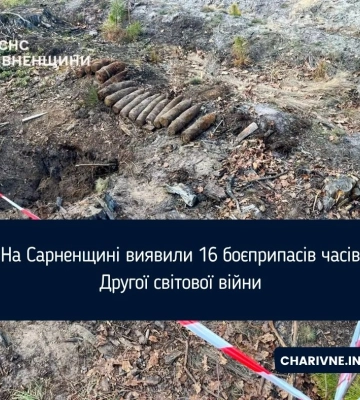 На Рівненщині піротехніки знищили 16 артилерійських снарядів часів Другої світової (ФОТО+ВІДЕО)