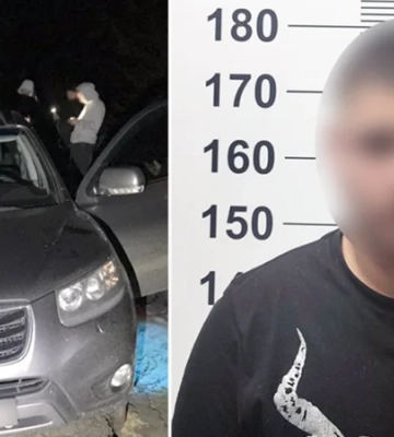 Не проїхав і двох кілометрів. На Хмельниччині затримали чоловіка, який ймовірно викрав авто і загруз на ньому у багнюці