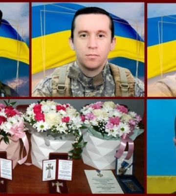 У Рожищі родинам загиблих воїнів вручили державні нагороди 