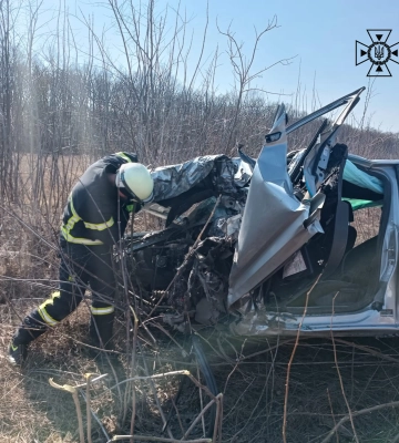 Від удару зім’яло легковик: на Волині влупилися Volkswagen з вантажівкою 