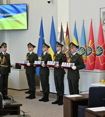 У Львові 29 нацгвардійців посмертно нагородили «Почесним знаком Святого Юрія» за оборону України