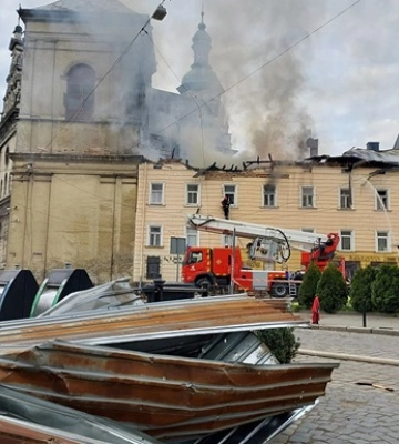 В ЮНЕСКО прокомментировали удар по центру Львова