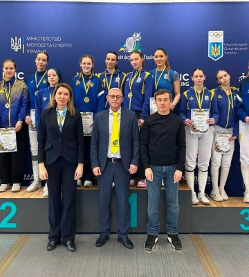 Спортсмени Миколаївщини – переможці та призери чемпіонату України з фехтування U-23