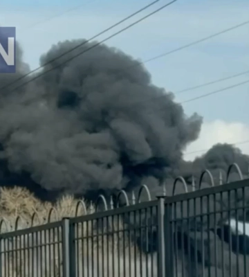 У Києві масштабна пожежа у районі Столичного шосе - що відомо