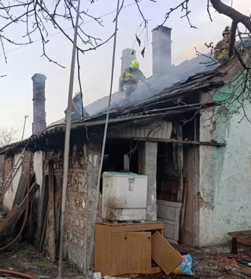 У Берегові горів житловий будинок