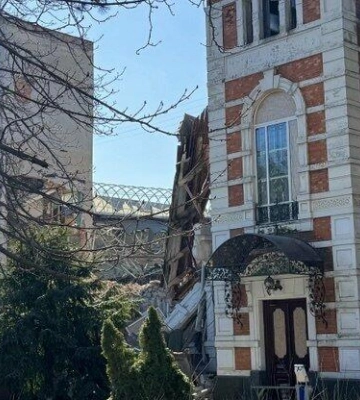 В Одесі відкривають справу через пошкодження історичних будівель на Французькому бульварі