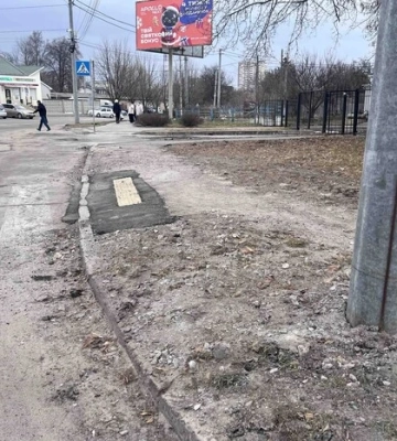 Жителі Борисполя розкритикували дорожні роботи поблизу центральної лікарні 