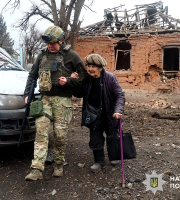 З прифронтової Дружківки «Білі Янголи» евакуювали п’ятьох людей
