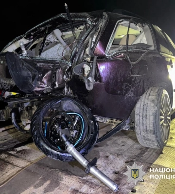 Два мотоцикли загорілися внаслідок ДТП біля Львова, є постраждалі