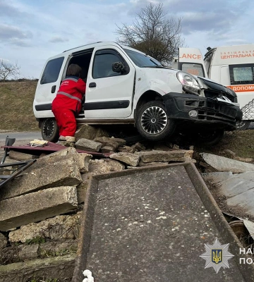 На Тернопільщині внаслідок двох ДТП постраждали троє дорослих та двоє дітей