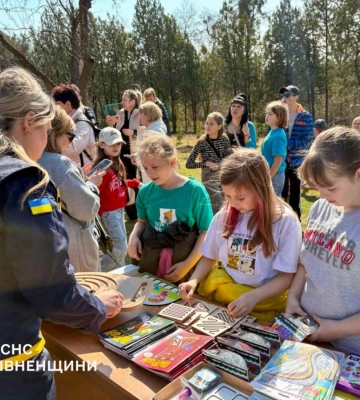Психологи ДСНС Рівненщини долучилися до заходу з підтримки ментального здоров’я дітей